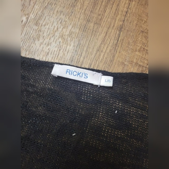 FREE W BUNDLE Ricki's drape front cardigan - Picture 5 of 9